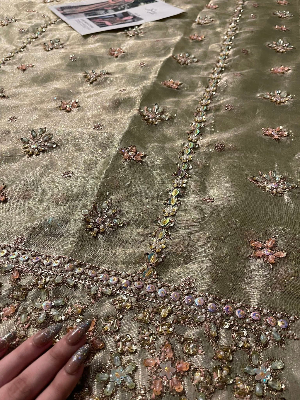 Haris Shakeel Gold & Black