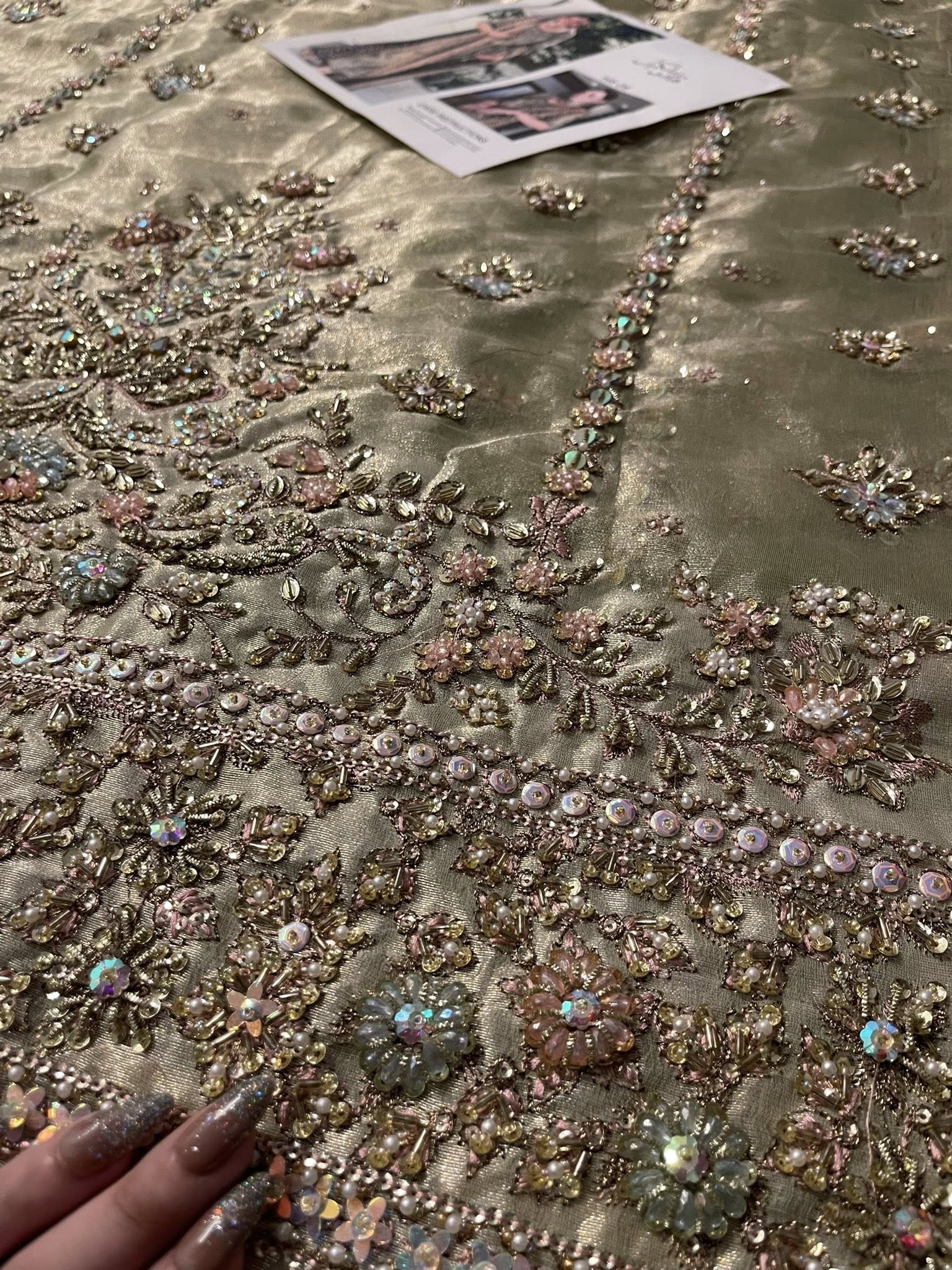 Haris Shakeel Gold & Black